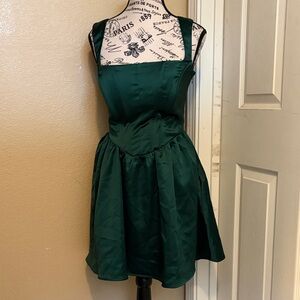 Wild Fable Emerald Green Mini Dress